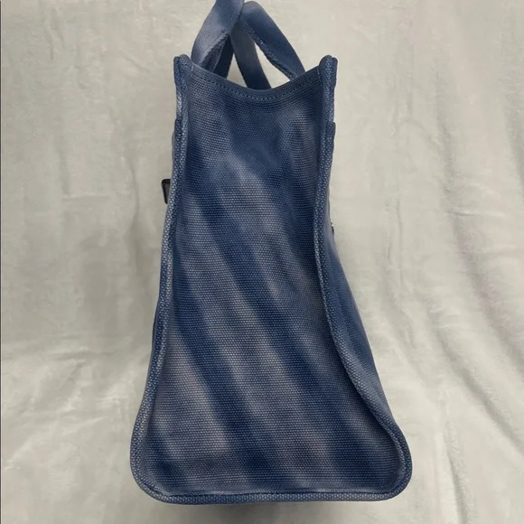 NWOT Coach Blue Tie-Dye Tote Bag - Picture 4 of 16